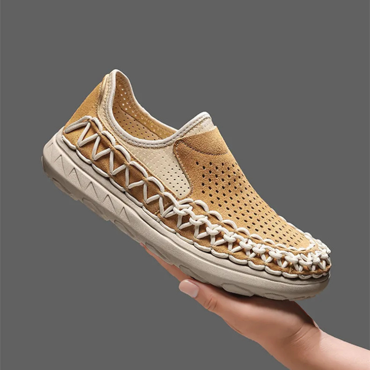 Matteo Woven Slip-Ons