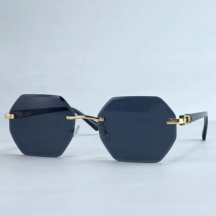 Sculpt Rimless Sunglasses