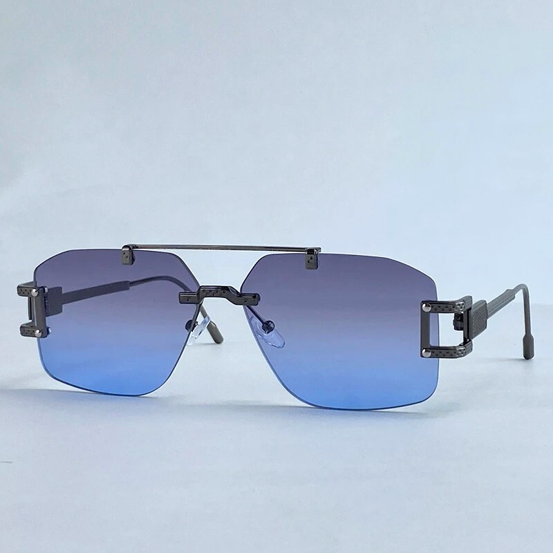 York Rimless Frame Empire Rimless Sunglasses – York & Miller