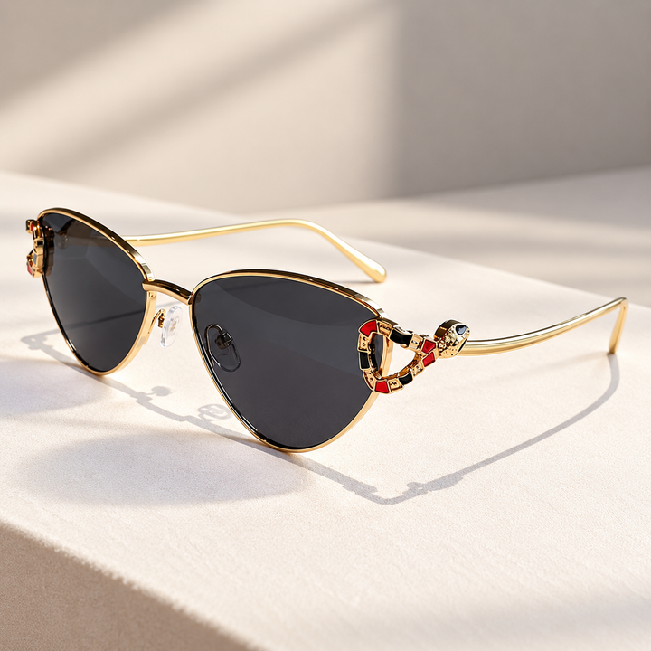 Serpentine Cat-Eye Sunglasses