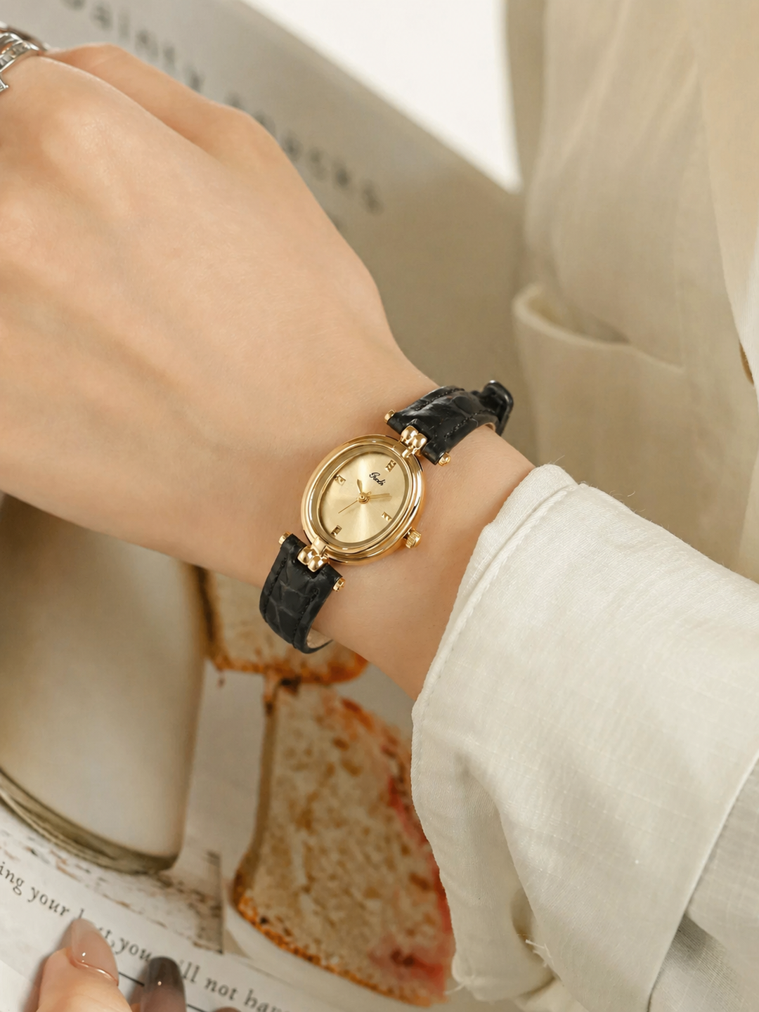 Elise Petite Oval Watch
