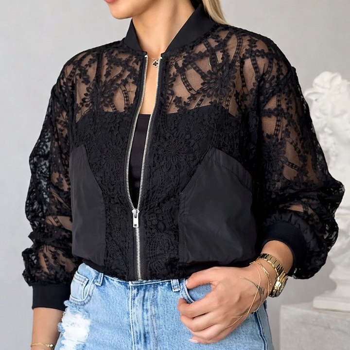 Aurelia Lace Embroidered Jacket