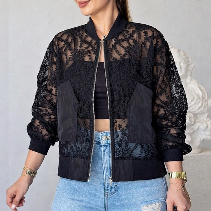 Aurelia Lace Embroidered Jacket