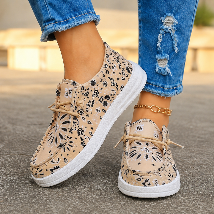 Sierra Canvas Slip-On Sneakers