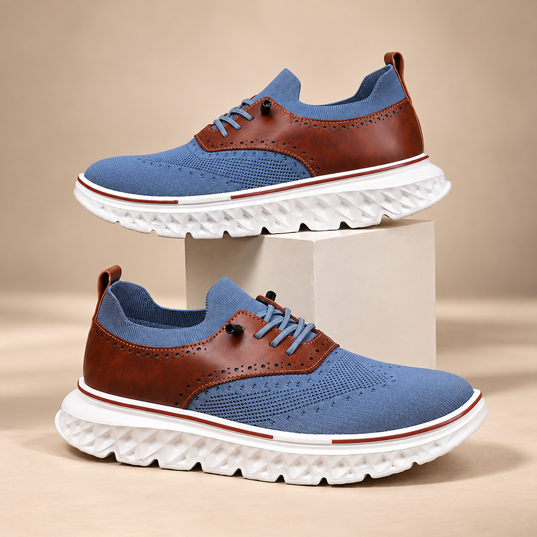 Montrose Knit & Leather Sneakers