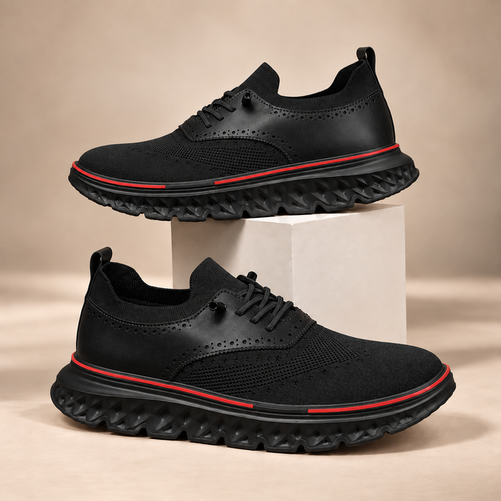 Montrose Knit & Leather Sneakers