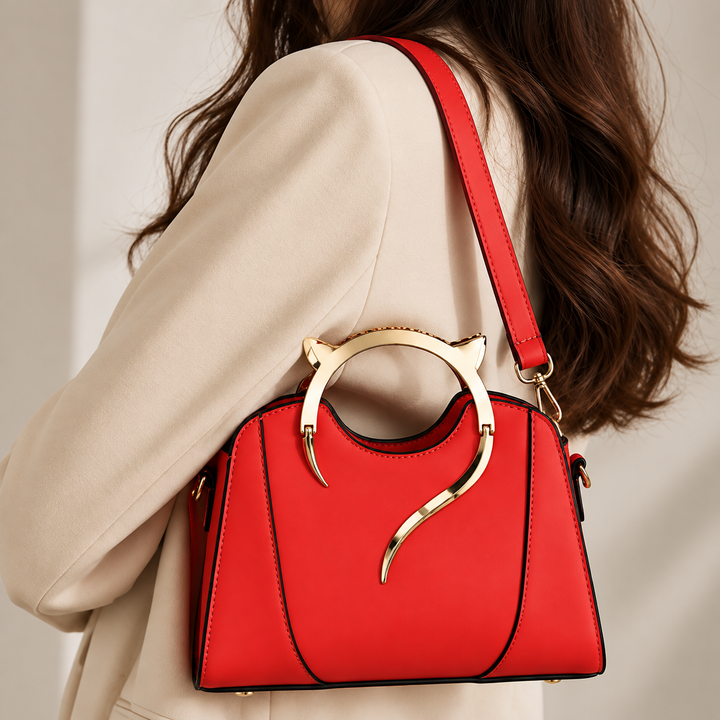 Elodie Sculpted Handle Bag