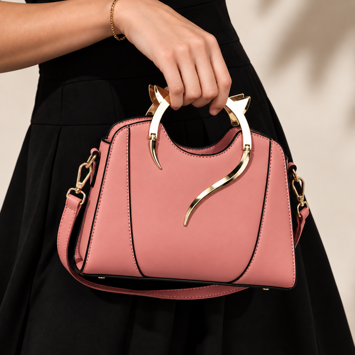 Elodie Sculpted Handle Bag