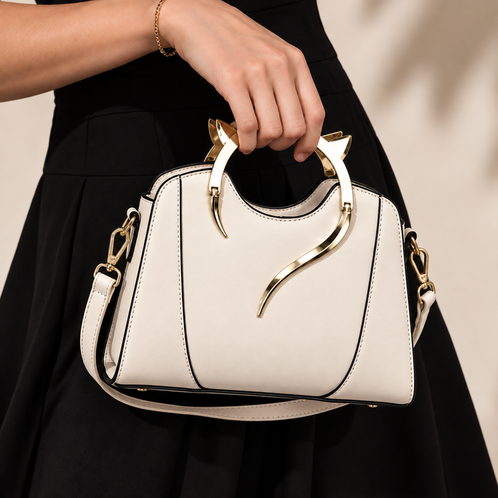 Elodie Sculpted Handle Bag