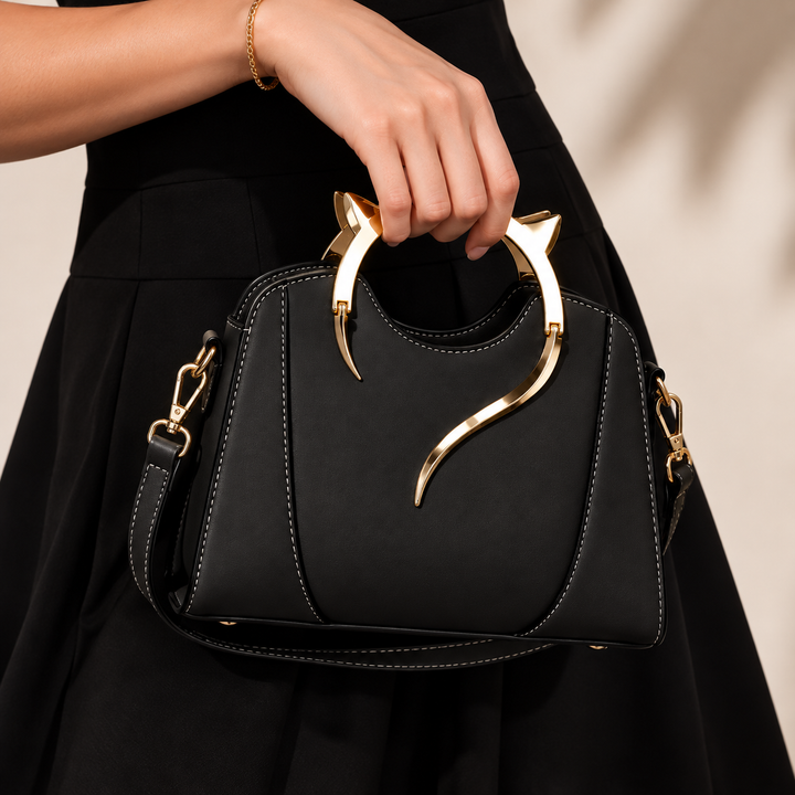 Elodie Sculpted Handle Bag