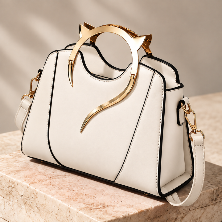 Elodie Sculpted Handle Bag