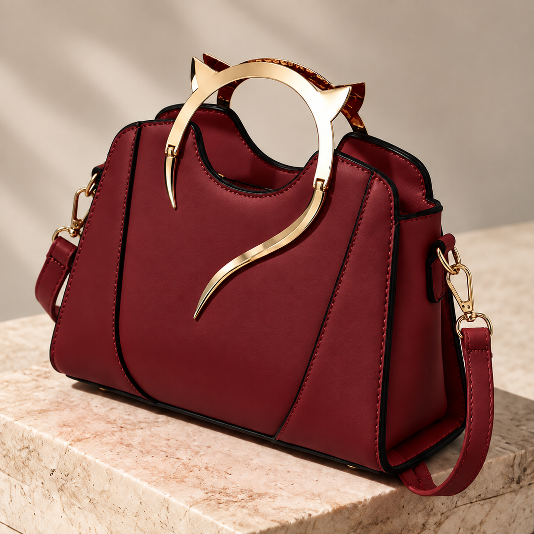 Elodie Sculpted Handle Bag