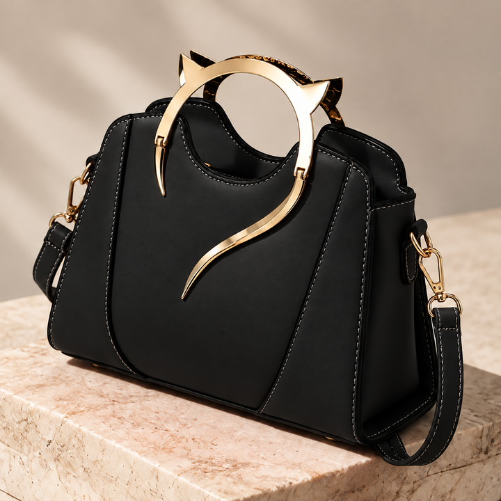 Elodie Sculpted Handle Bag