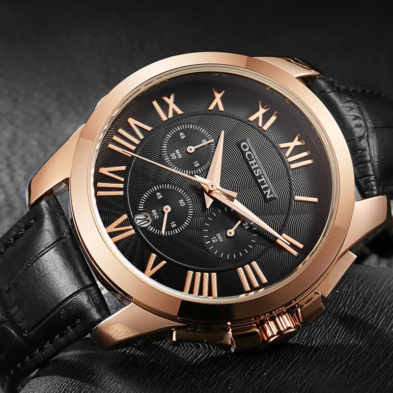 Caesar Roman Chronograph Watch