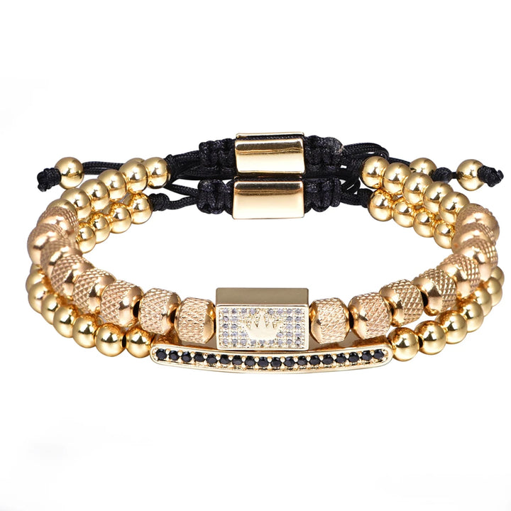 Sterling Pavé Bar Bracelet