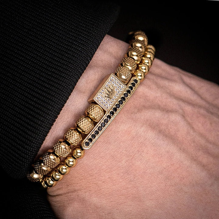 Sterling Pavé Bar Bracelet