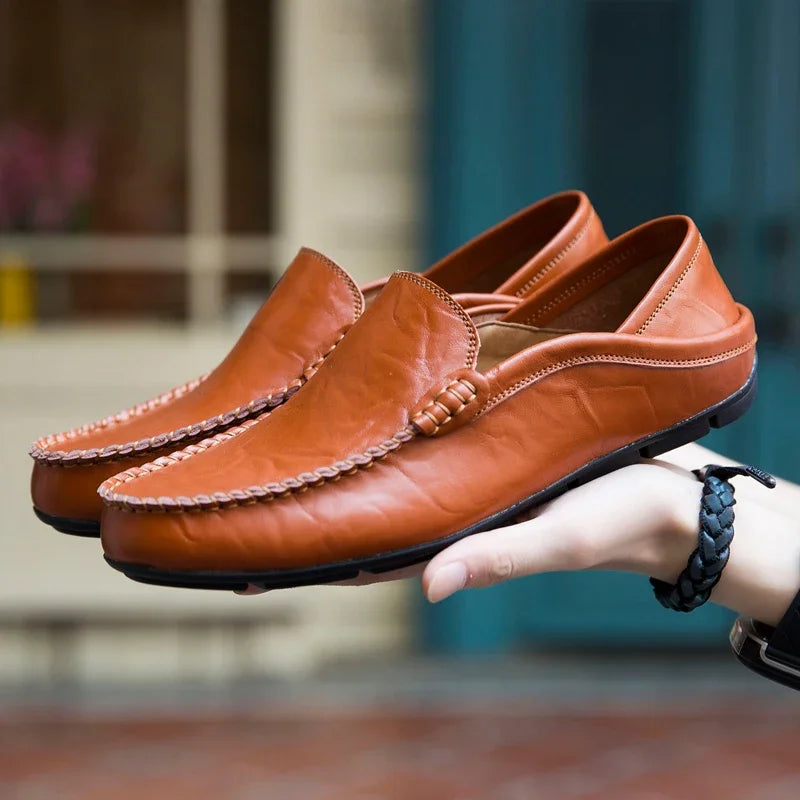 Augusto Leather Loafers