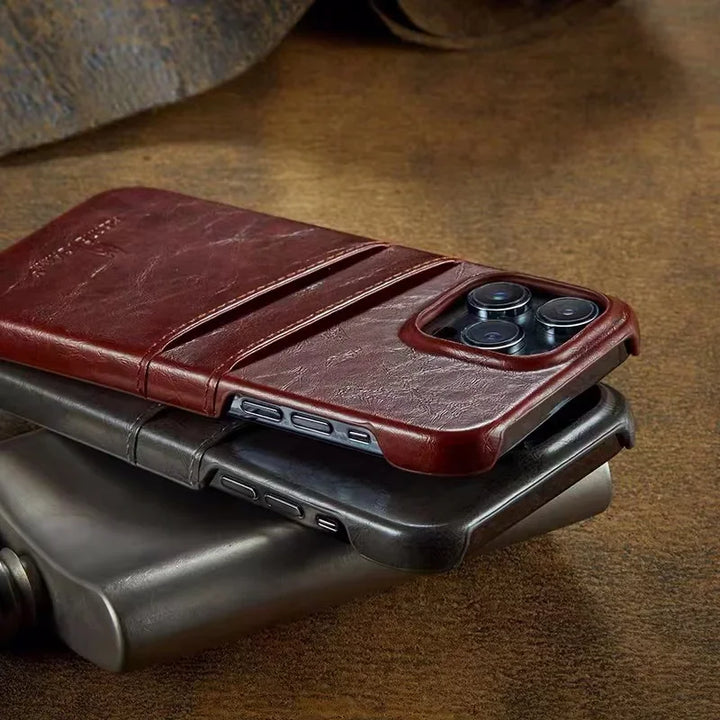 Mercer Waxed Leather Case