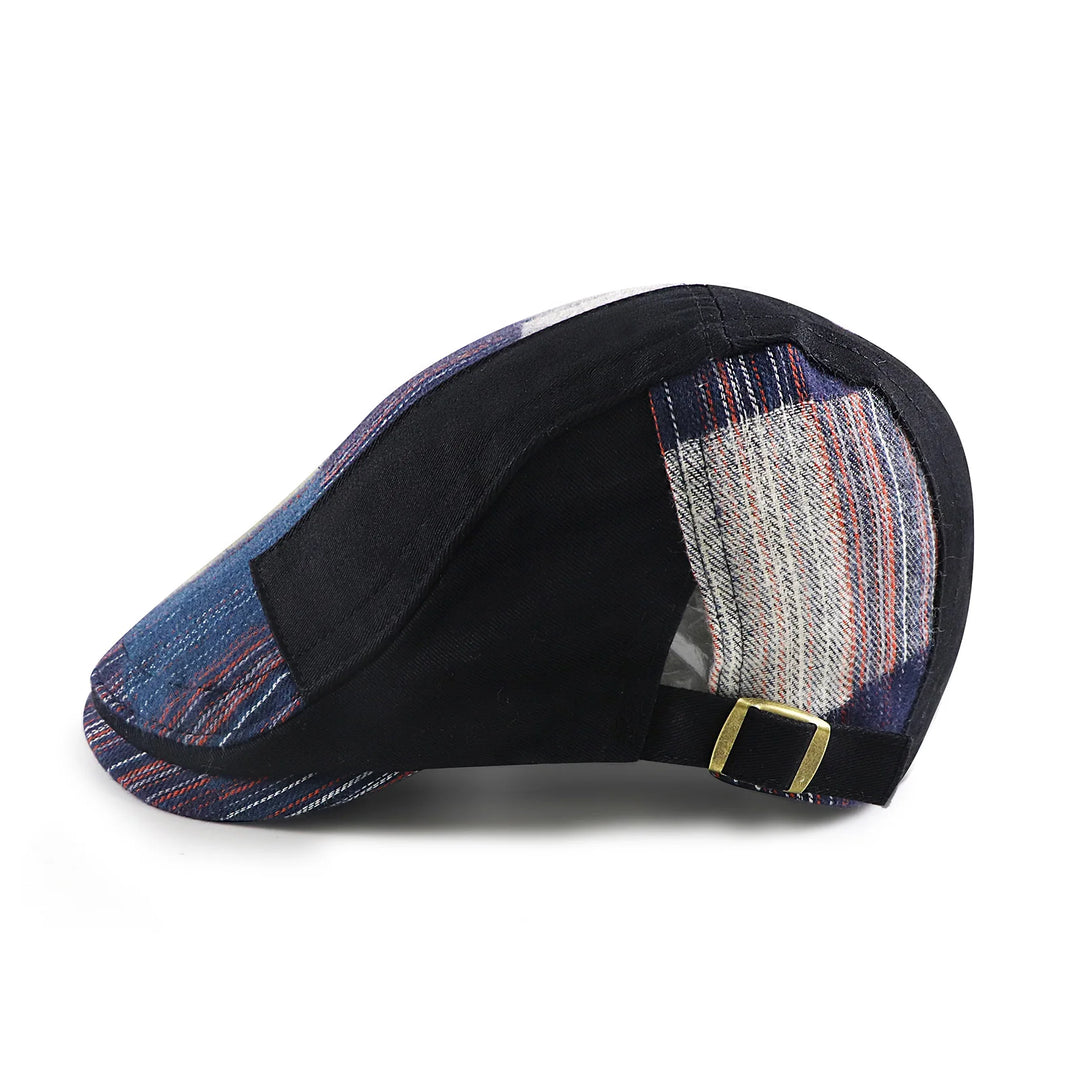 Metro Patchwork Flat Cap