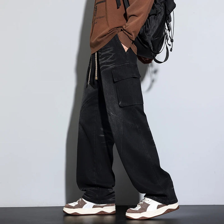 Metro Wide-Leg Cargo Jeans