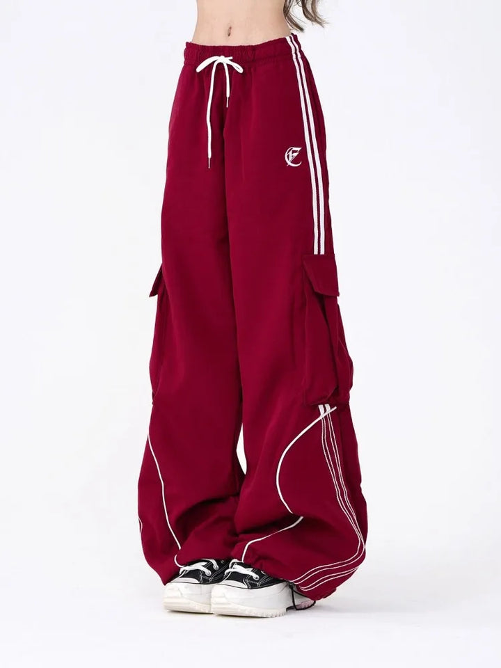 Zina Wide-Leg Cargo Pants