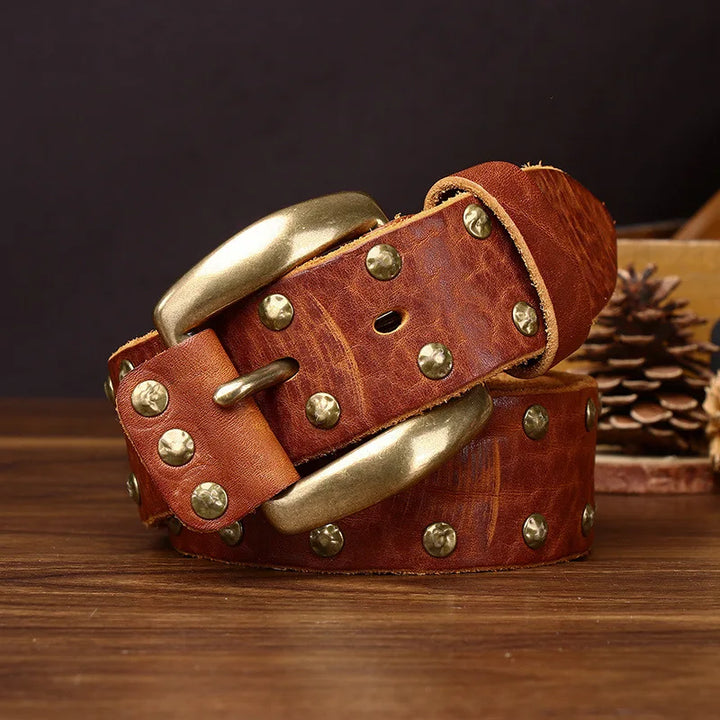 Oakridge Genuine Cowhide Leather Belt