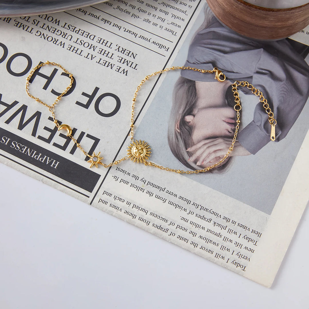 Solara Celestial Hand Chain