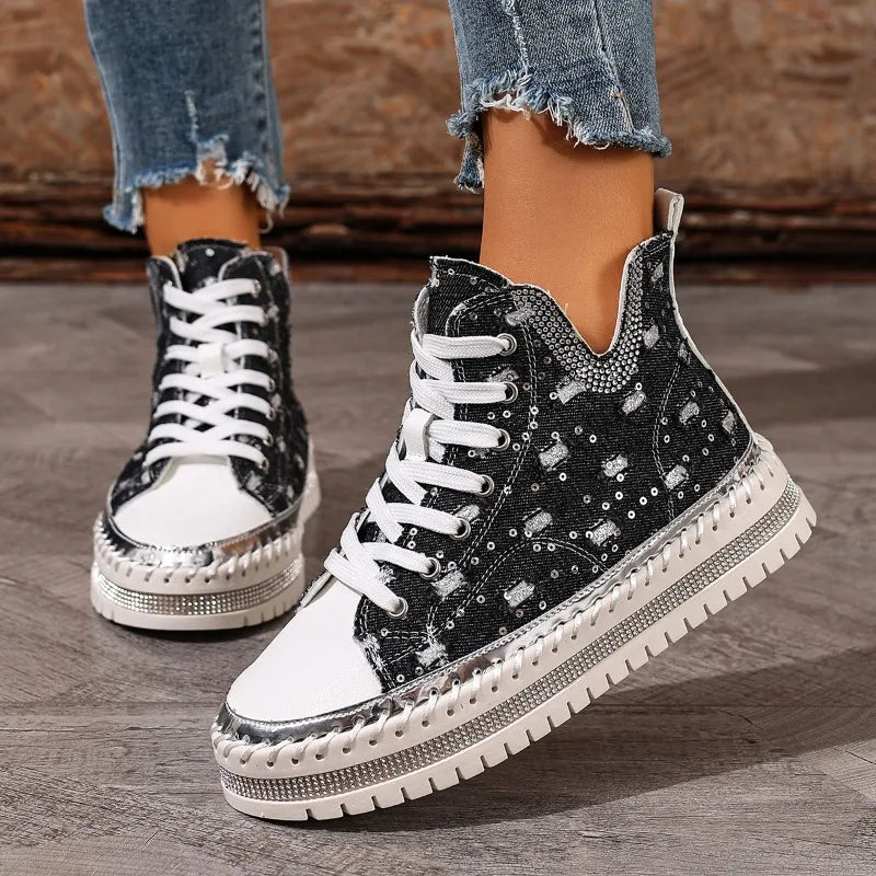 Nova Denim High-Tops