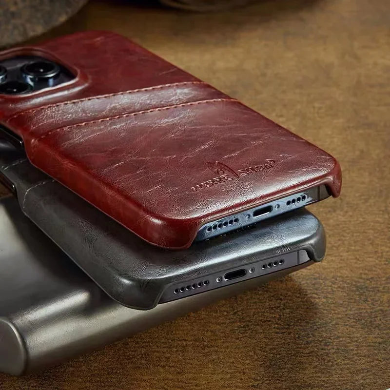 Mercer Waxed Leather Case