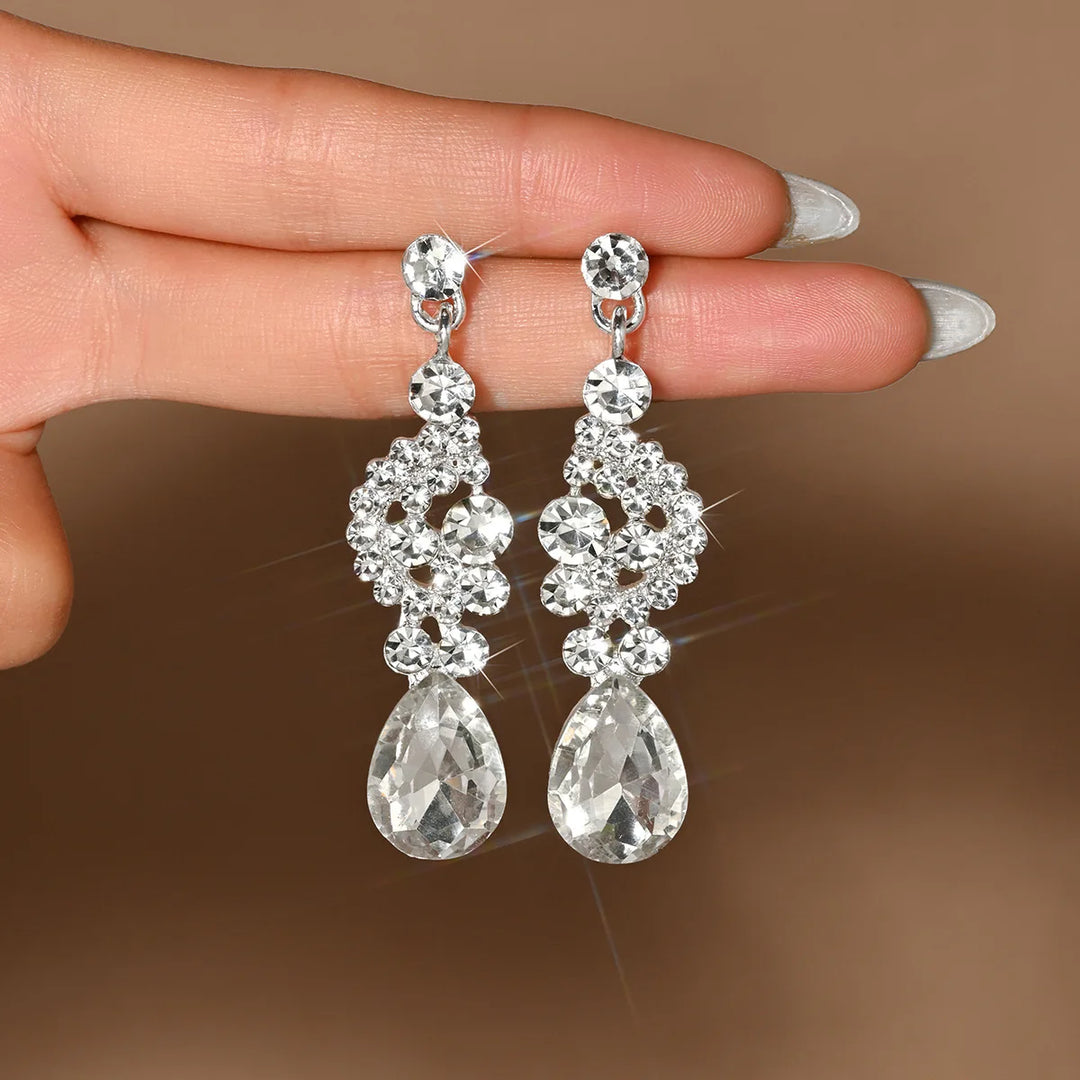 Aurelia Facet Drop Earrings