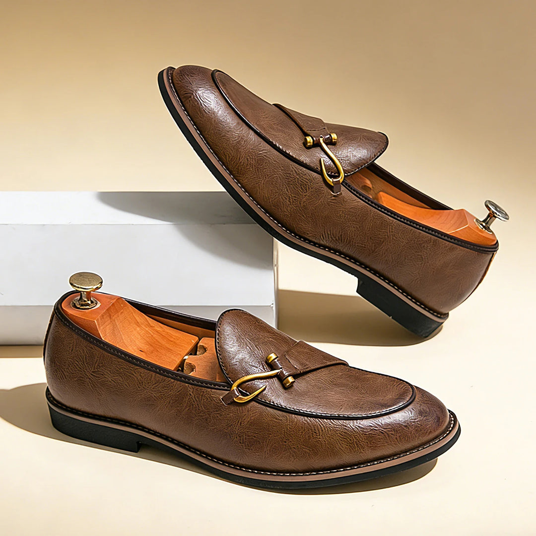Westbridge Leather Bit Loafers