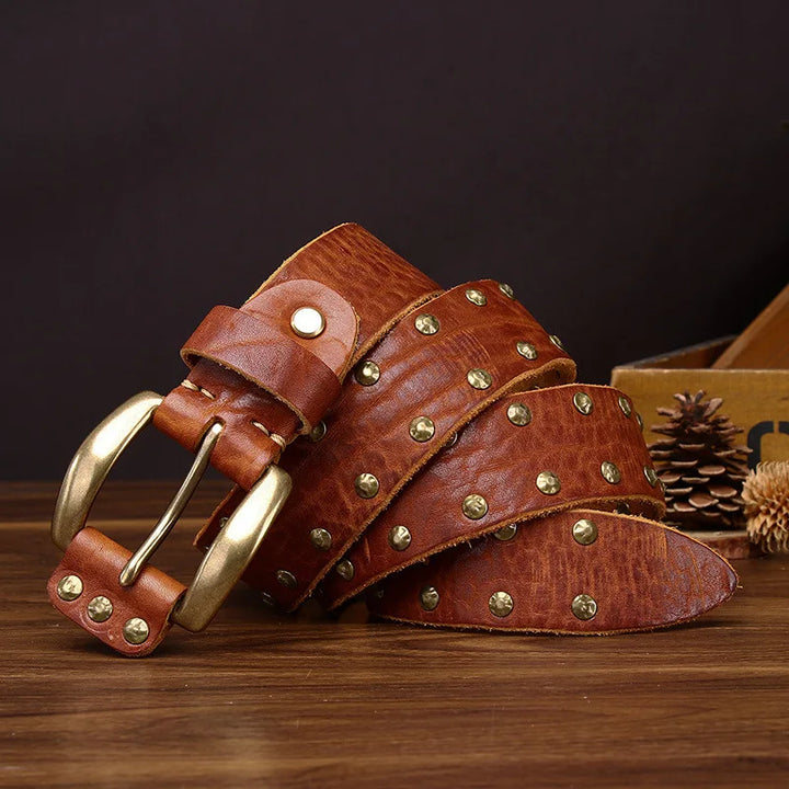 Oakridge Genuine Cowhide Leather Belt