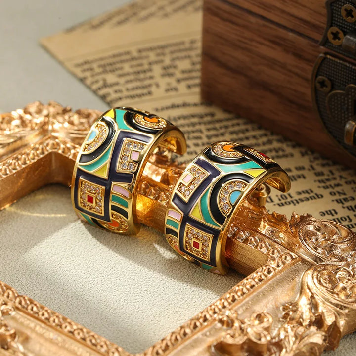 Aurora Mosaic Earrings