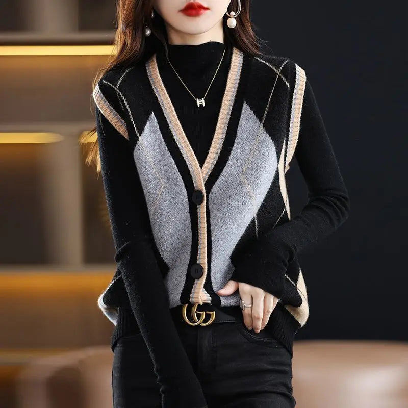 Belen Diamond Cardigan