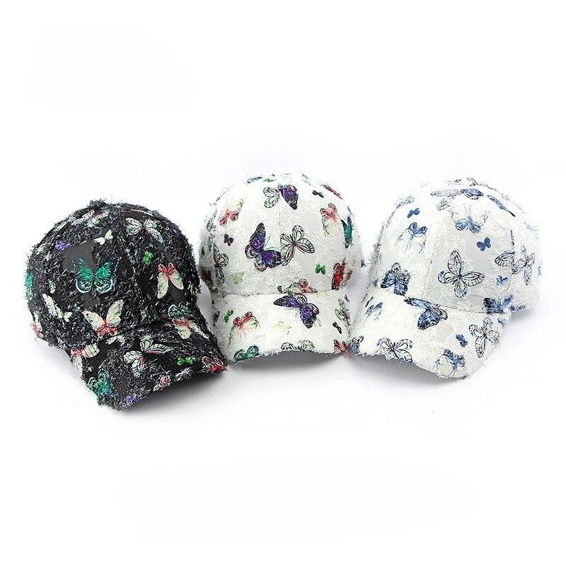 Aurelia Butterfly Lace Cap