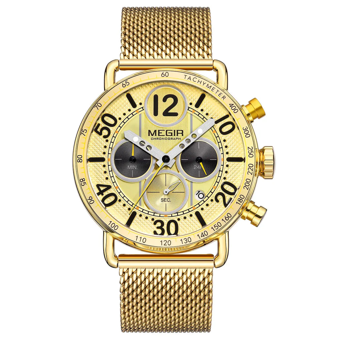 Halston Multi-Dial Chrono Watch