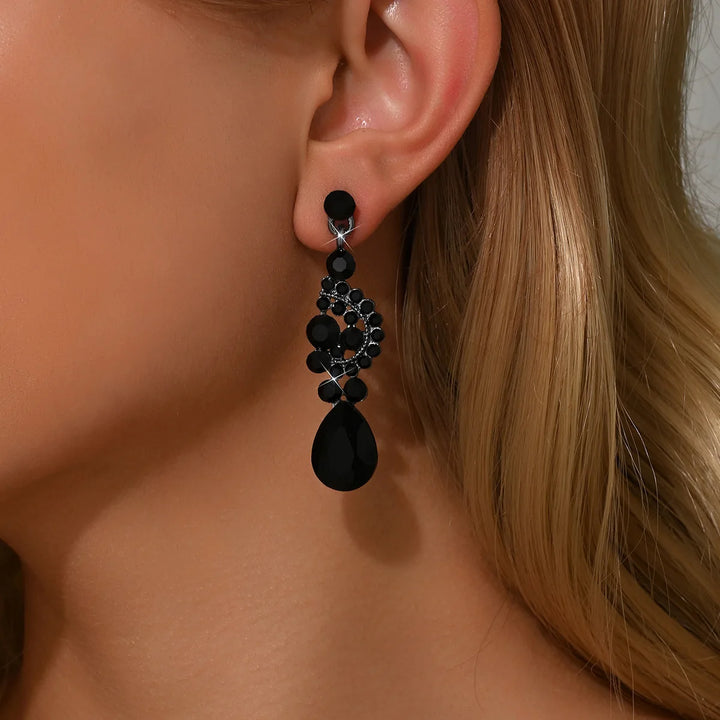 Aurelia Facet Drop Earrings