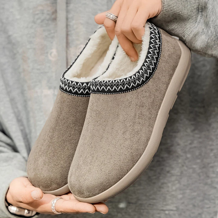Lund Nordic Plush Lined Slippers
