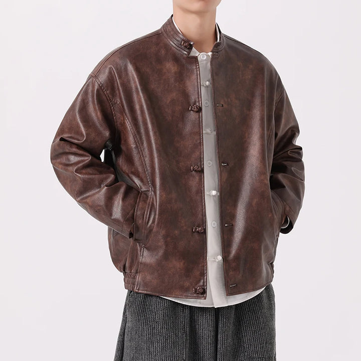 Easton Matte Leather Jacket