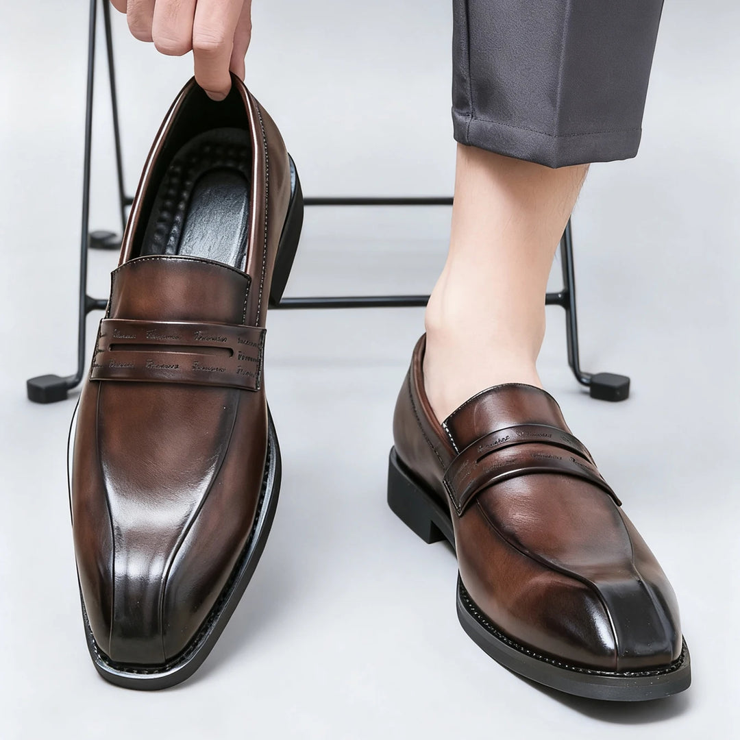 Wesley Leather Penny Loafers