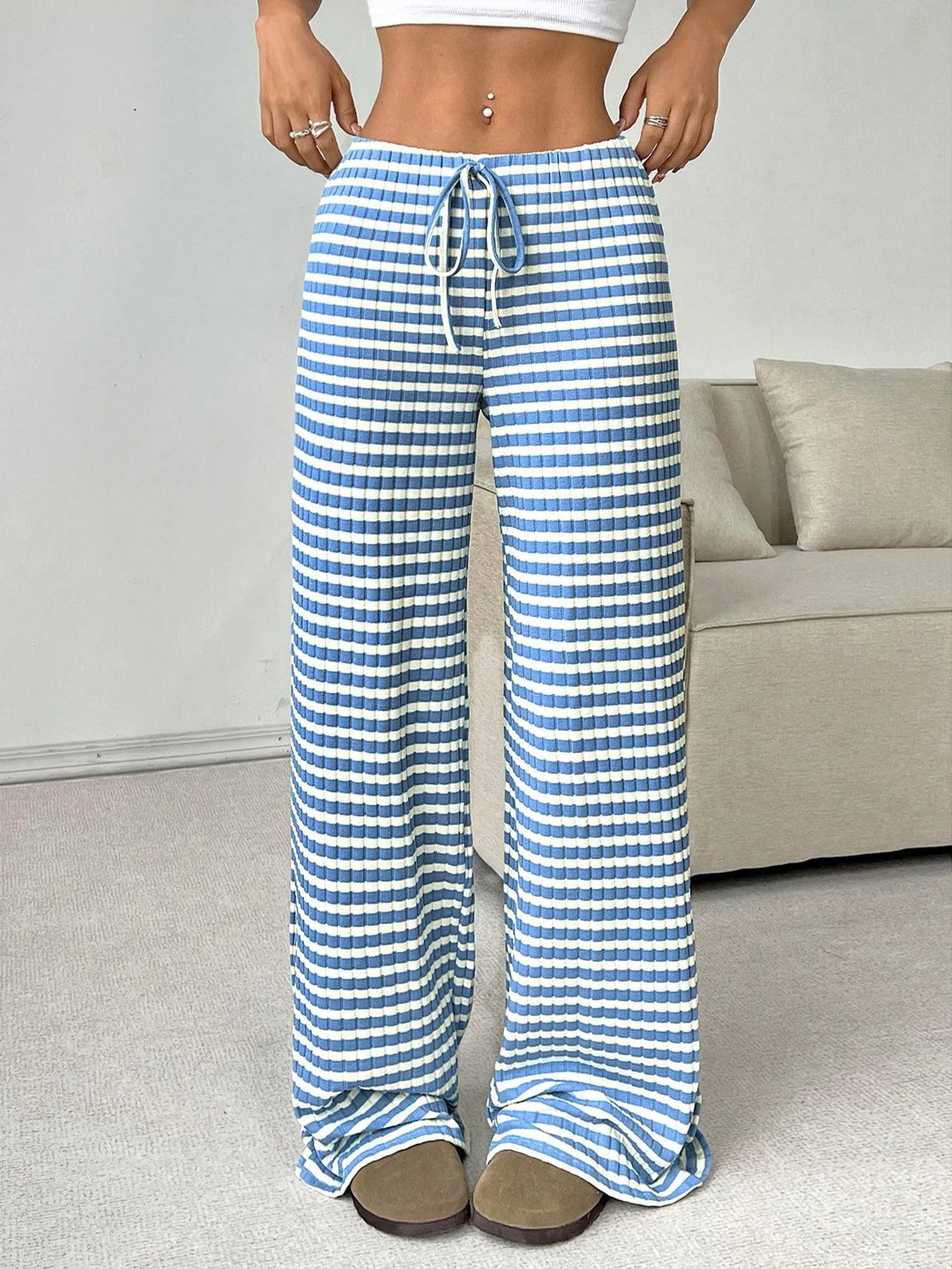 Eden Rib Stripe Lounge Pants