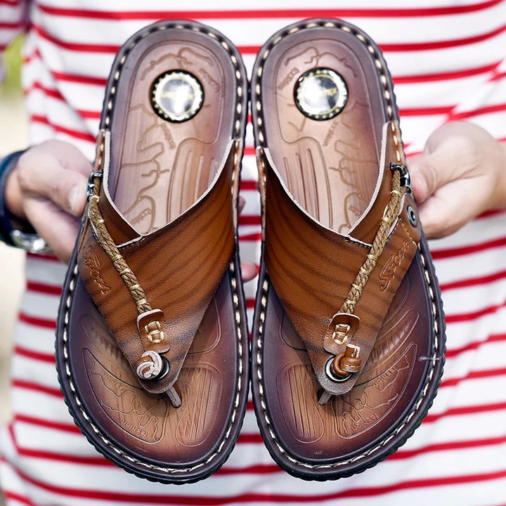 Weston Braided Strap Sandals