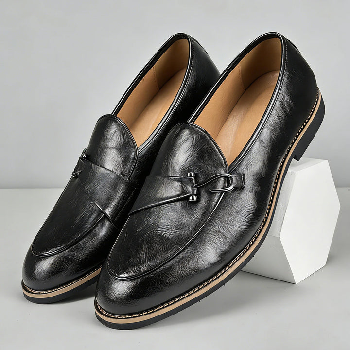 Westbridge Leather Bit Loafers