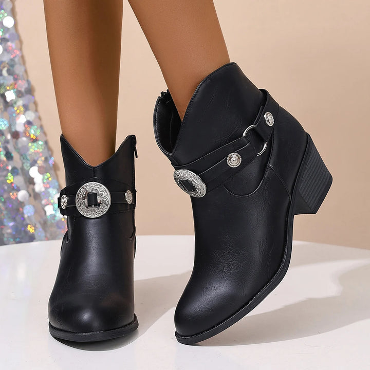 Dakota Buckle Western Boots
