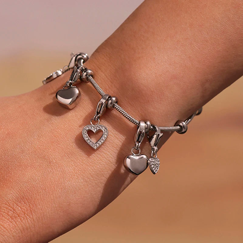 Luna Heartdrop Bracelet