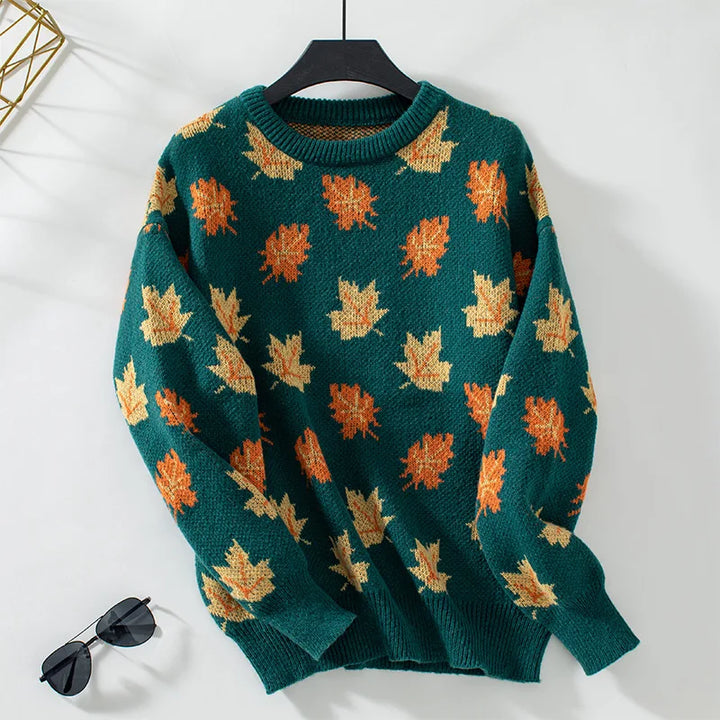 Angela Leaf Sweater