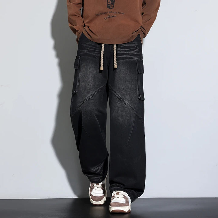 Metro Wide-Leg Cargo Jeans