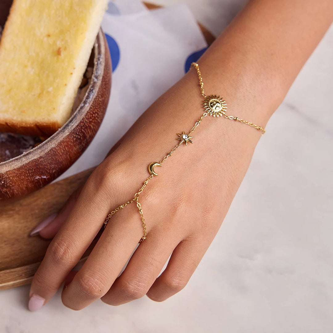 Solara Celestial Hand Chain