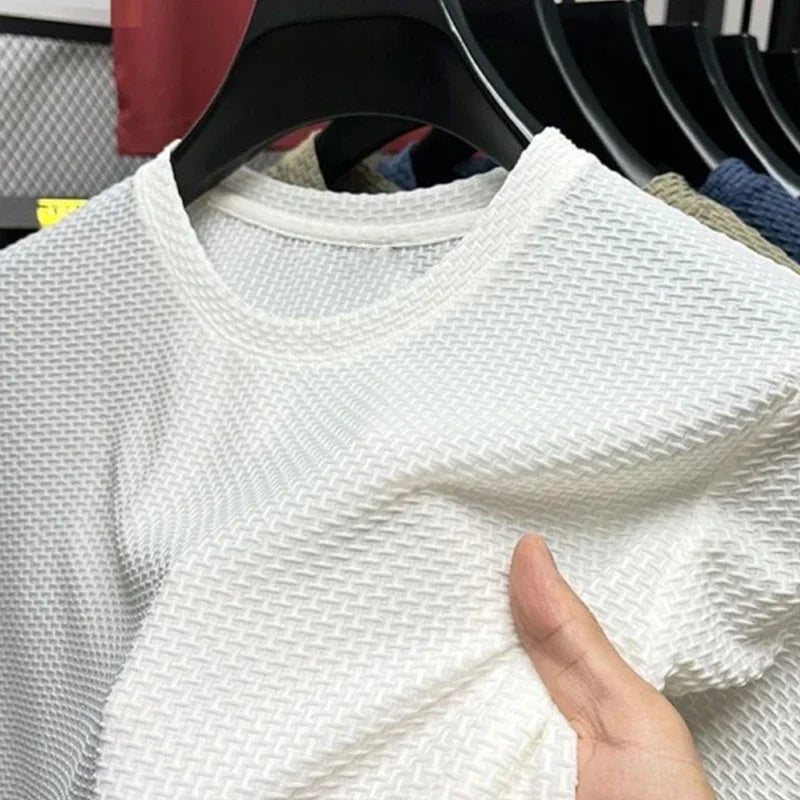 Ridge Texture Crew Tee