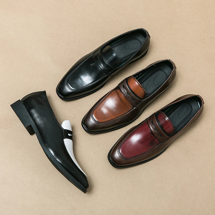 Regent Leather Penny Loafers
